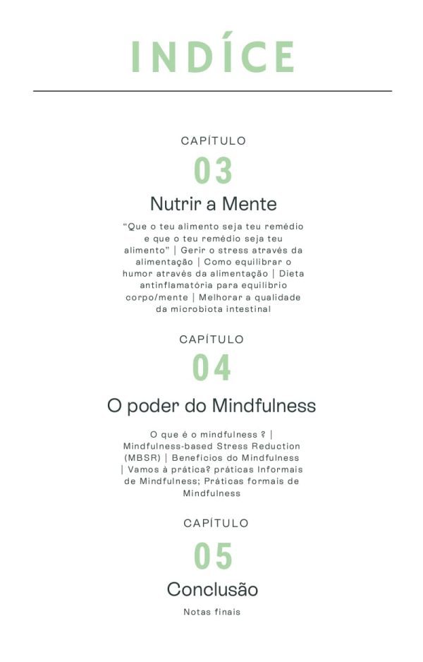 Bem-estar: respiração, nutrição e mindfulness, para gerir o stress e a ansiedade